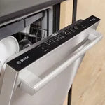 100 Premium Dishwasher 60 cm Brushed steel anti-fingerprint, SHE5AEH5N