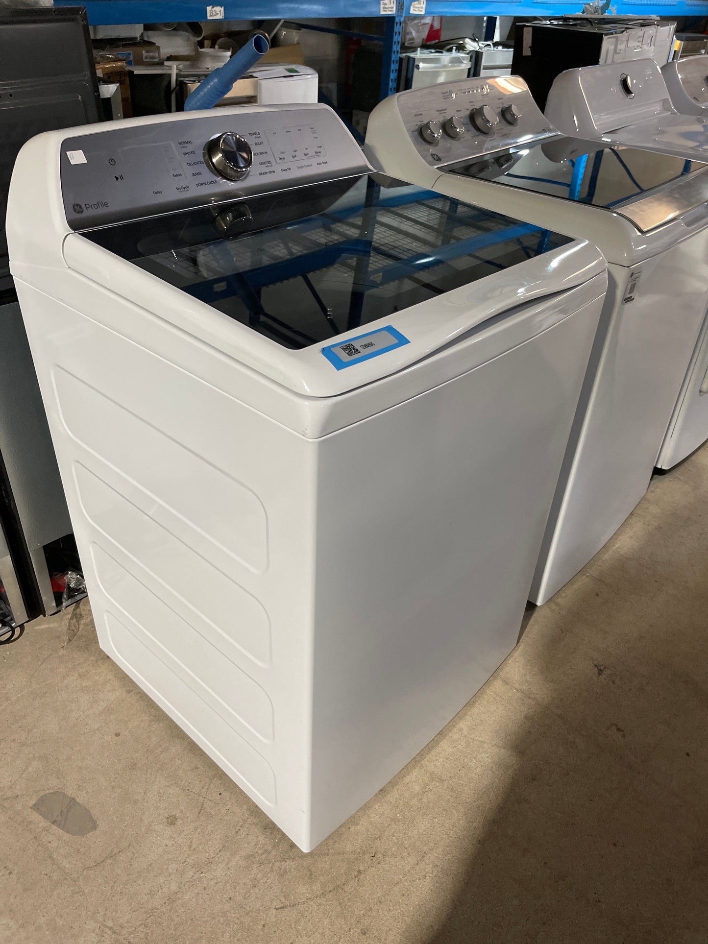 GE Profile PTW600BSRWS Top Load Washer, 27 7/8" Width, ENERGY STAR Certified, 5.8 cu. ft. Capacity, 14 Wash Cycles, White