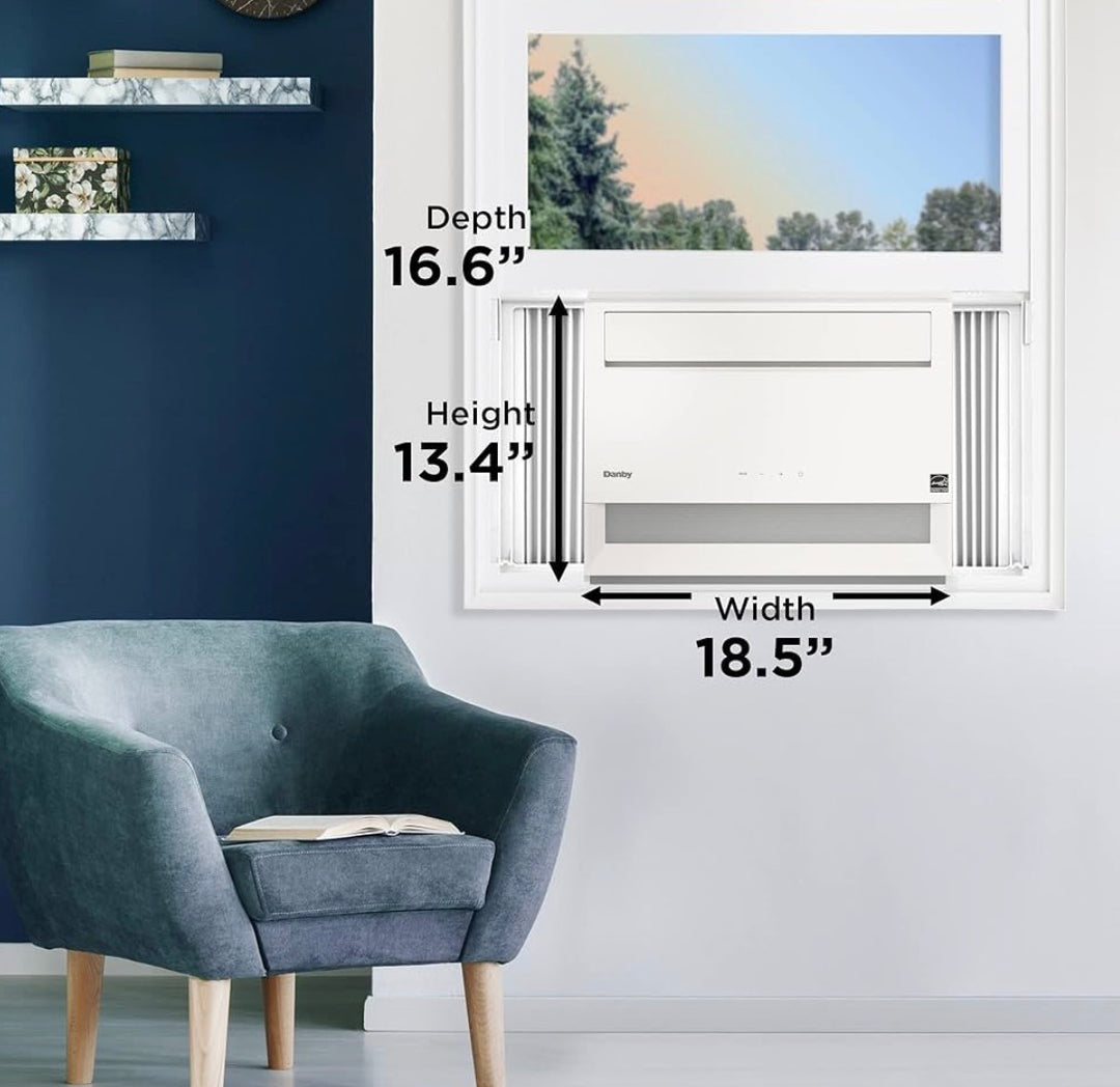 Danby 8,000 BTU Window Air Conditioner with Remote
Model # DAC080B5WDB