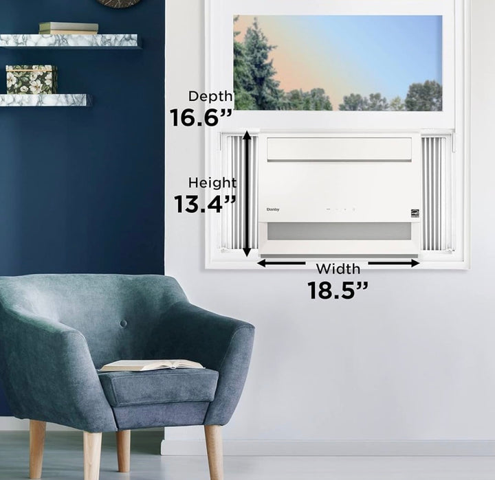 Danby 8,000 BTU Window Air Conditioner with Remote
Model # DAC080B5WDB