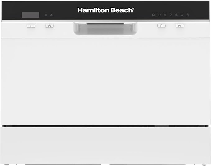 RCA RDW3208 Counter Top Dishwasher, White