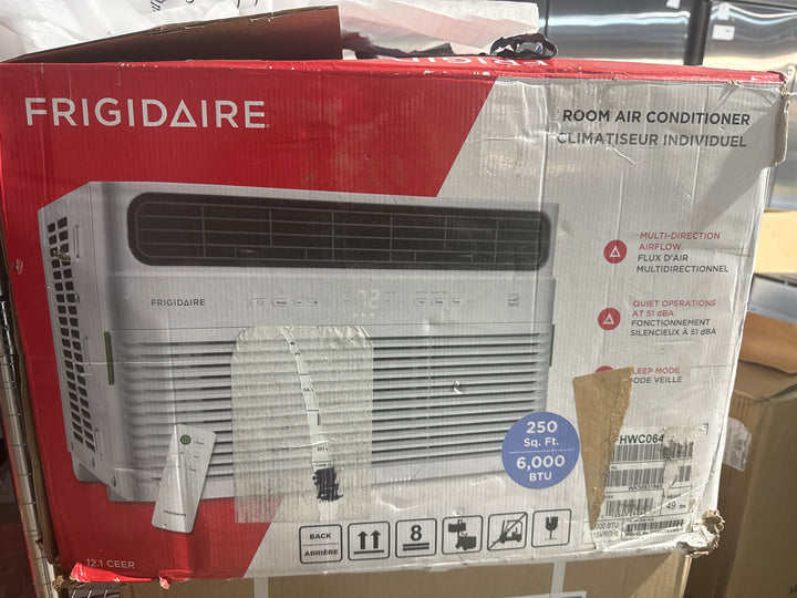 FRIGIDAIRE (FHWC064WB1) - Window Air Conditioner, 6000 BTU, White