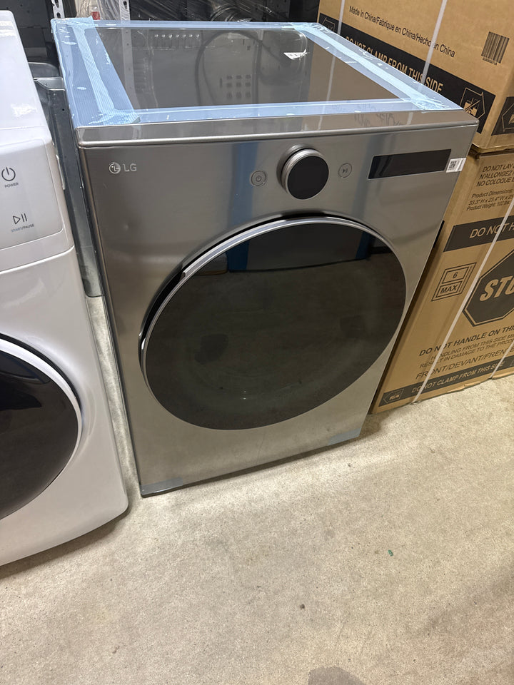 LG DLGX5501V Gas Dryer, 7.4 cu. ft. Dryer Capacity, 23 Dry Cycles, Steam Clean, 5 Temperature Settings, Vented, Stackable, Wifi Enabled, Graphite Steel colour