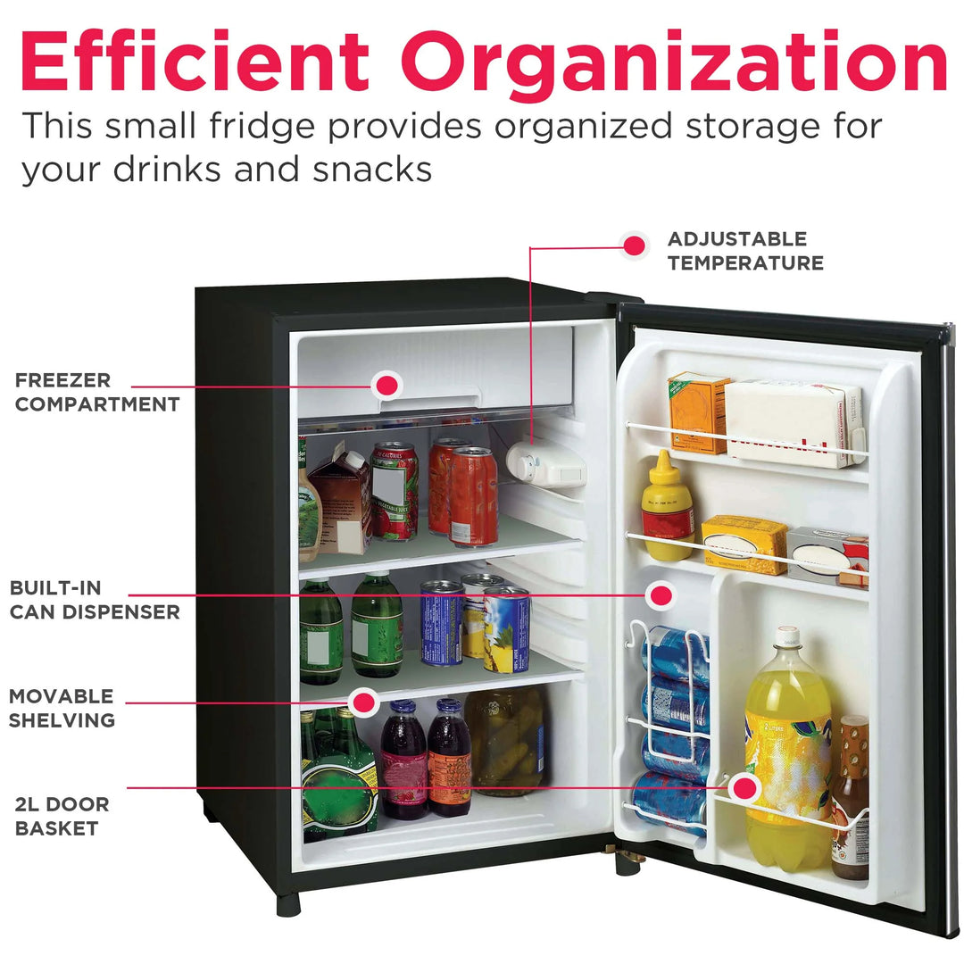 Frigidaire EFR492, 4.6 cu ft Refrigerator, Stainless Steel Door, Platinum Series