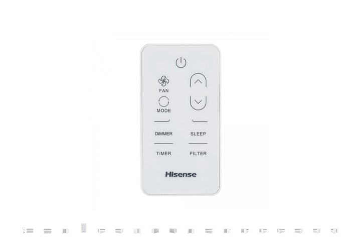 Hisense window ac 8000 BTU - HAW0821CW1W