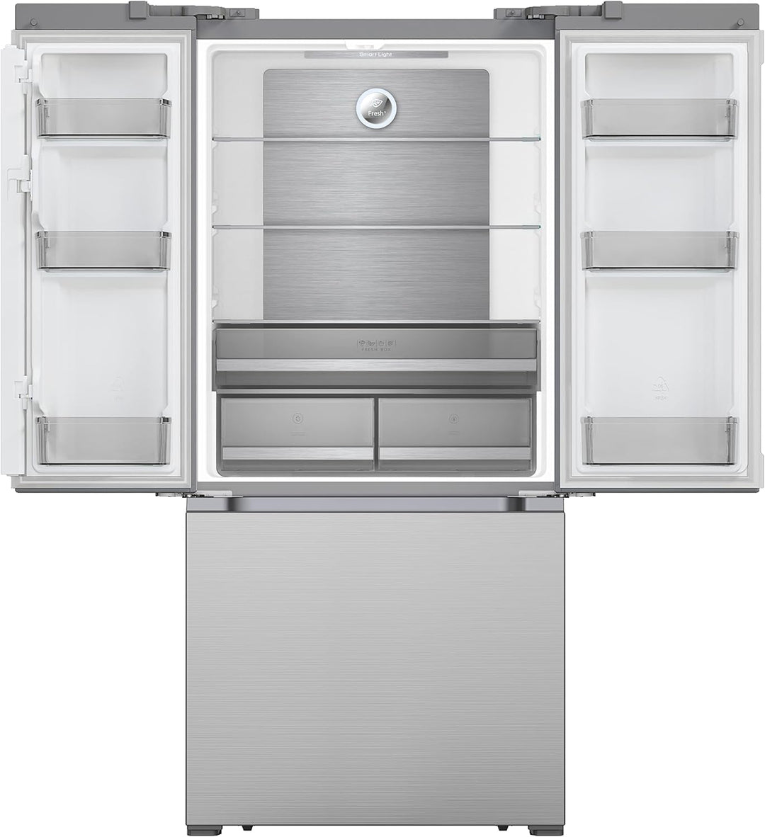 HBF-1662 33" Hamilton Beach French Door Full Size Counter Depth Refrigerator with Freezer Drawer (16.6 CU. FT.)