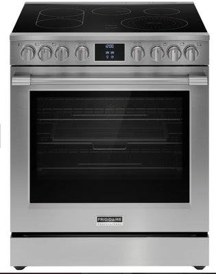 Frigidaire Professional PCFE308CAF Electric Range, 6.2 cu. ft. Capacity, 30 inch Exterior Width, Convection, 5 Burners, Air Fry, Steam & Self Clean