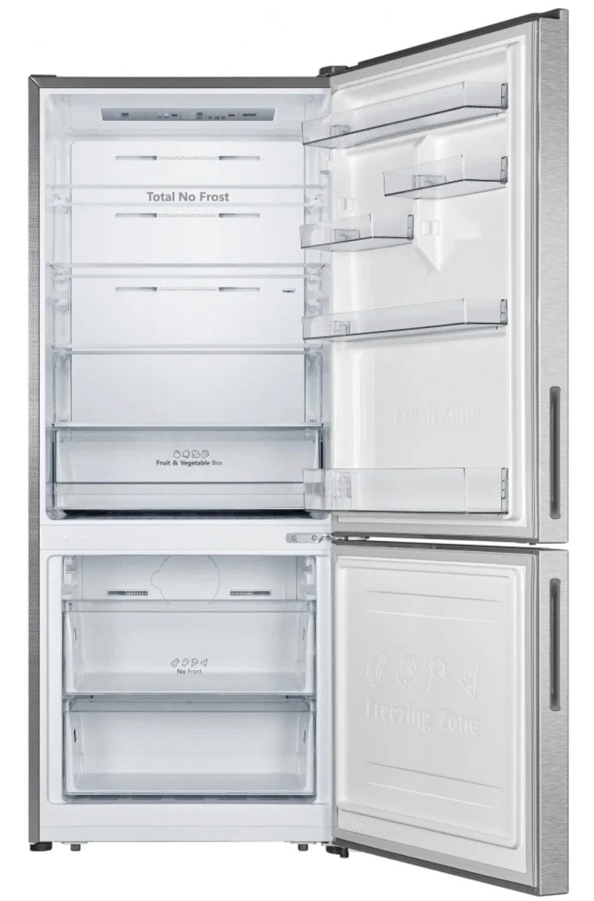 "Discover the Hisense RB15A2Cwe : A 14.7 cu. ft. Counter Depth Refrigerator" WHITE COLOR