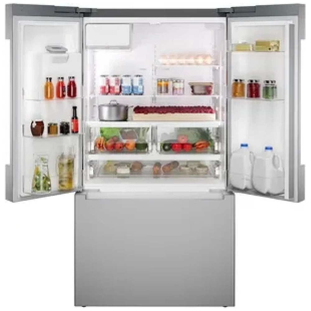 Bosch B36CD10ENS Bosch 100 Series B36CD10ENS French Door Refrigerator, 36 inch Width, 21.6 cu. ft. Capacity, Counter Depth, Water Dispenser (Exterior), Ice Dispenser (Thru Door), ENERGY STAR Certified, Stainless Steel colour, Home Connect