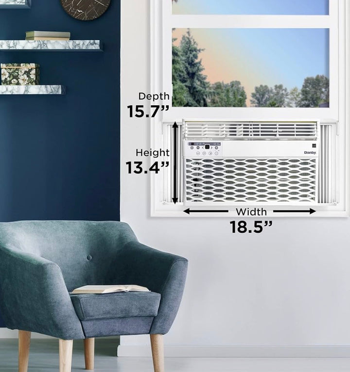 Danby 6,000 BTU Window Air Conditioner with Remote Model # DAC060EB6WDB