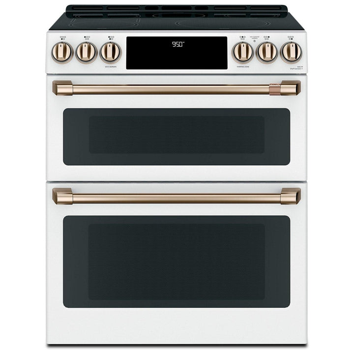 CCHS950P4MW2 / CCHS950P4M7W2 CAFÉ™ 30" Induction Range with Double Oven and No-Preheat Air Fry Matte White