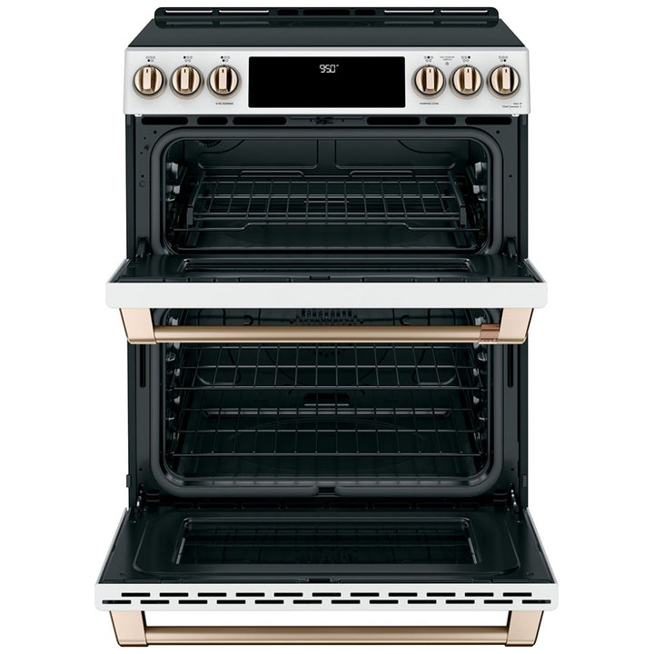 CCHS950P4MW2 / CCHS950P4M7W2 CAFÉ™ 30" Induction Range with Double Oven and No-Preheat Air Fry Matte White