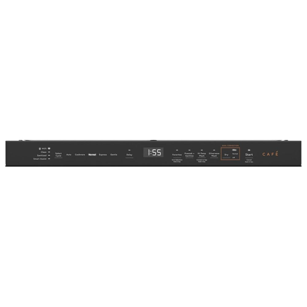 Cafe CDT888P2VS1 Dishwasher, 24 inch Exterior Width, 39 dB Decibel Level, Stainless Steel (Interior), 5 Wash Cycles, Up to 16, Hard Food Disposal, Wifi Enabled, Stainless Steel color