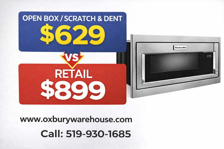 KitchenAid YKMBT5011KS Built In Microwave, 30 inch Exterior Width, 1.1 cu. ft. Capacity, 900 W Watts, Stainless Steel colour