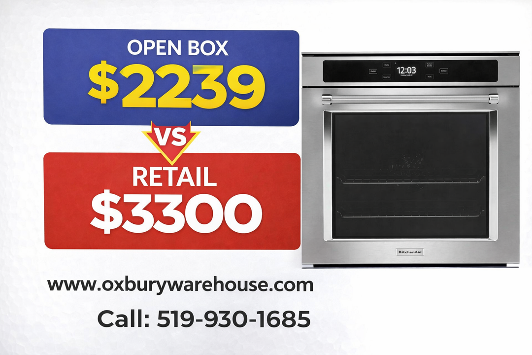 KitchenAid YKOSC504PPS Single Wall Oven, 24 inch Exterior Width, True Convection, Self Clean, 2.9 cu. ft. Capacity, Temperature Probe, Wifi Enabled, Air Fry, Stainless Steel colour Soft-Close Door