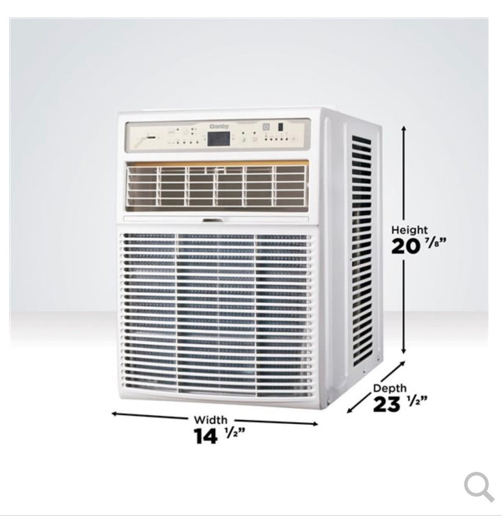 DANBY 8000 BTU VERTICAL WINDOW AC WHITE DVAC080B1WDB Open Box