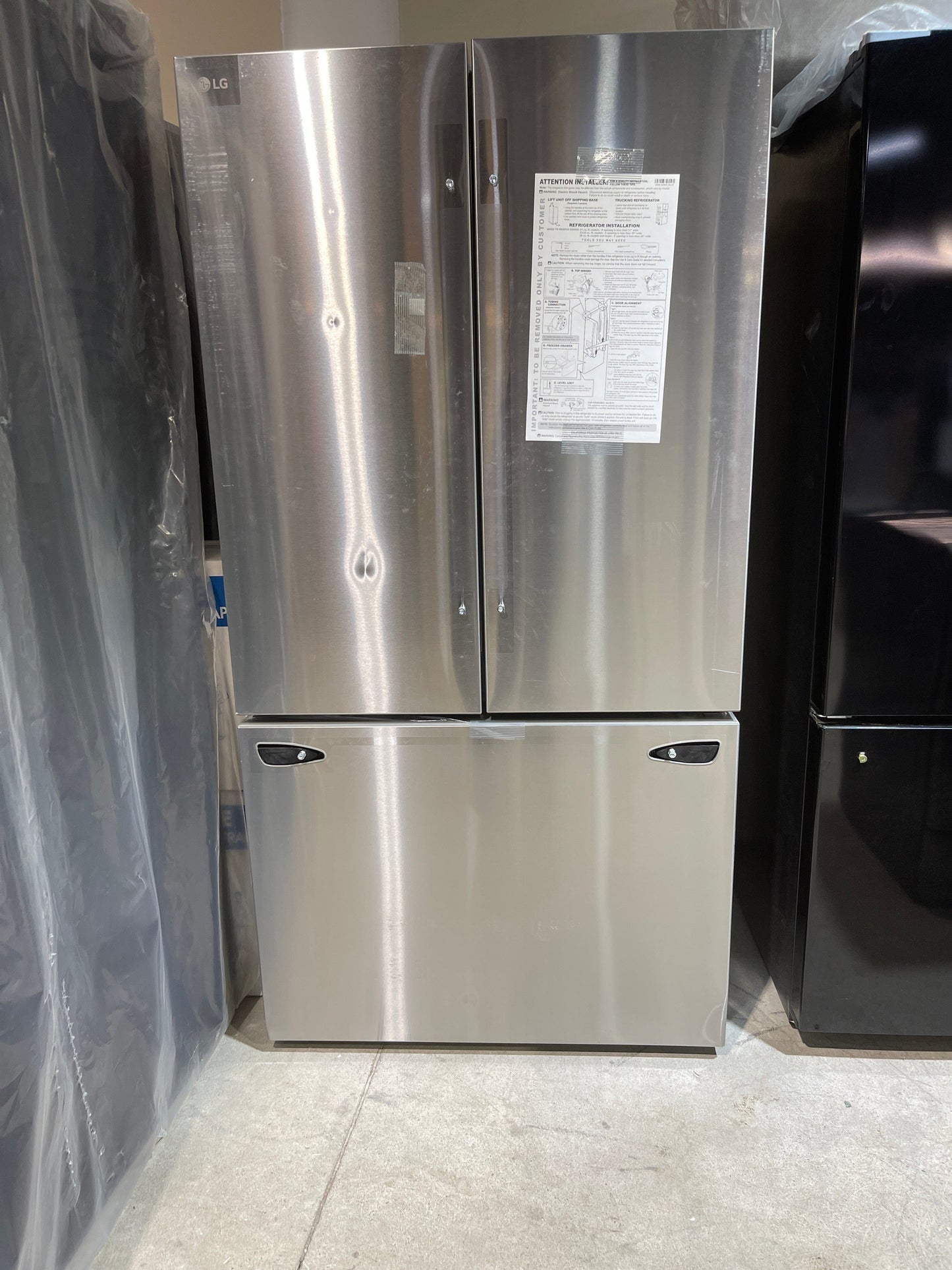 LG LRFLS3206S French Door Refrigerator, 36 inch Width, ENERGY STAR Certified, 31.7 cu. ft. Capacity, Stainless Steel colour