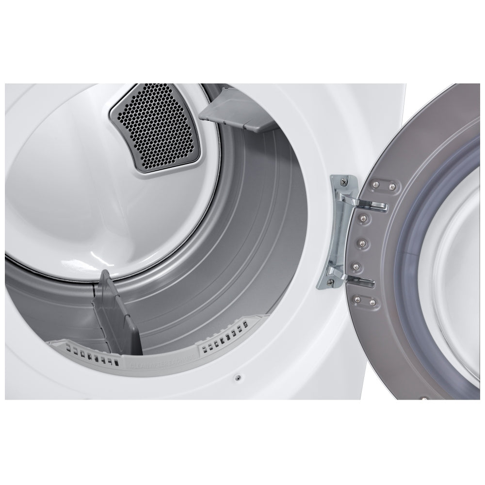 LG DLE3400W Electric Dryer Certified, Electric Dryer, 7.4 cu. ft. Dryer Capacity, 8 Dry Cycles, 3 Temperature Settings, Stackable Sensor Dry, Smart Diagnosis, LoDecibel Quiet Operation