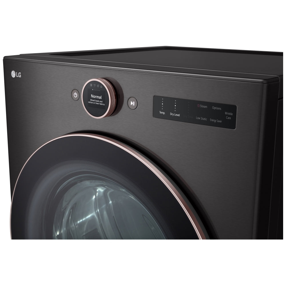 LG DLEX6500B Electric Dryer – 7.4 cu. ft. (27″, Black Steel)