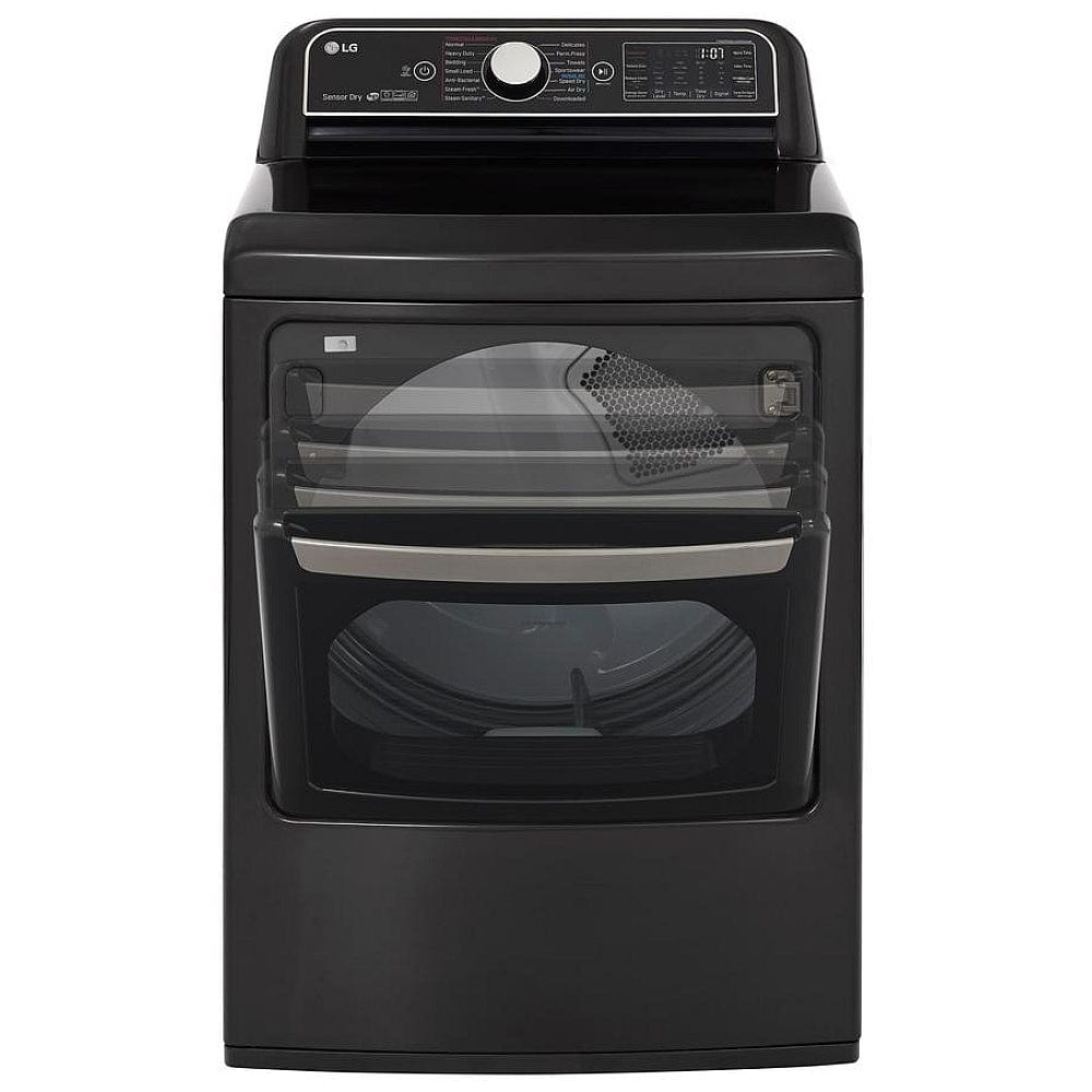 7.3 cu.ft. TurboSteam™ Dryer with EasyLoad™ Dual-opening Door (LG DLEX7900BE)