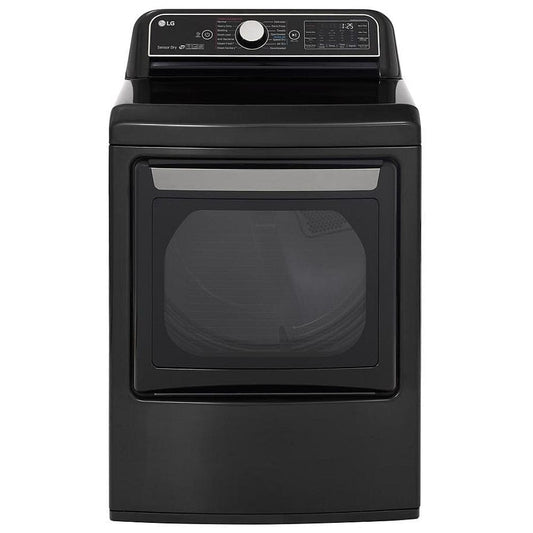 7.3 cu.ft. TurboSteam™ Dryer with EasyLoad™ Dual-opening Door (LG DLEX7900BE)
