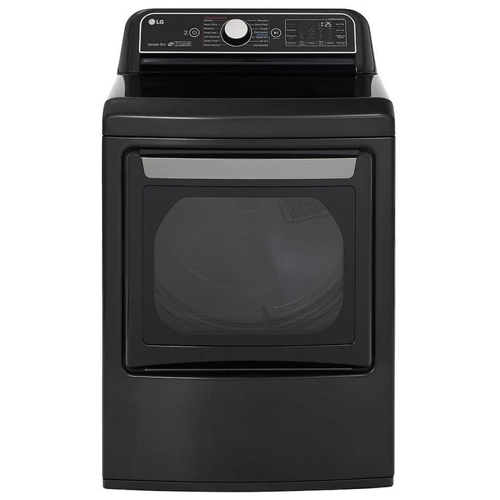 LG DLEX7900BE TurboSteam™ Electric Dryer – 7.3 cu. ft. (27″, Black Steel)