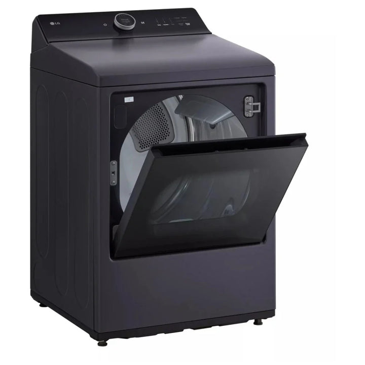 LG DLEX8600BE Electric Dryer, 7.3 cu. ft. Dryer Capacity, 24 Dry Cycles, Steam Clean, 5 Temperature Settings, Vented, Wifi Enabled, Matte Black colour