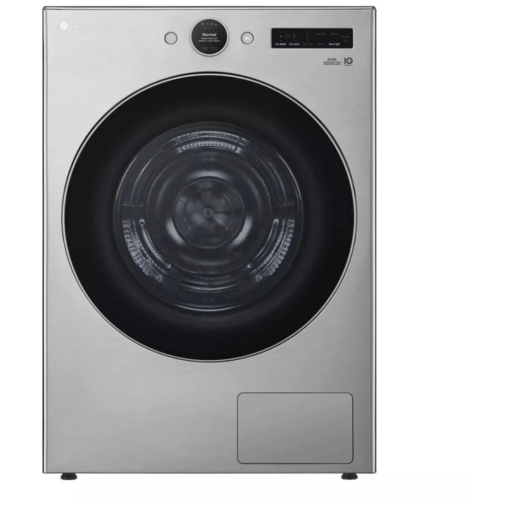 LG DLHC5502V Electric Dryer, 7.8 cu. ft. Dryer Capacity, 23 Dry Cycles, 2 Temperature Settings, Ventless - Heat Pump, Stackable, Wifi Enabled, Graphite Steel colour