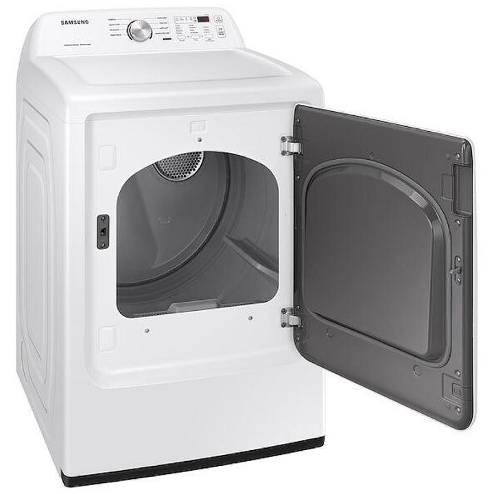 Samsung DVE45T3200W - DVE45T3200W/AC Electric Dryer, 7.2 cu. ft. Dryer Capacity, 7 Dry Cycles, 4 Temperature Settings, Vented, White colour
