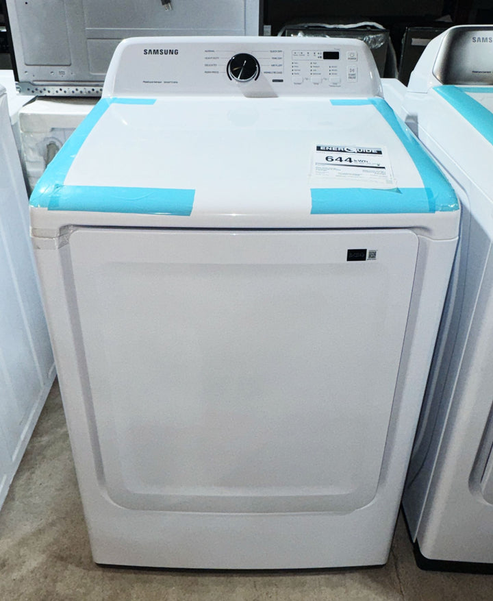 Samsung DVE45T3200W - DVE45T3200W/AC Electric Dryer, 7.2 cu. ft. Dryer Capacity, 7 Dry Cycles, 4 Temperature Settings, Vented, White colour