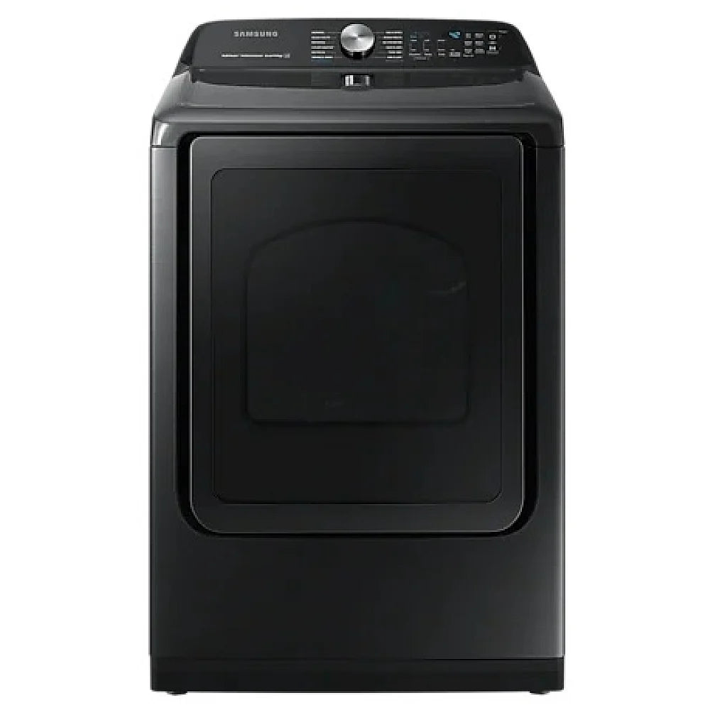 Samsung DVE50A5405V - DVE50A5405V/AC Dryer, Vented, 12 Dry Cycles, Steam Clean, 5 Temperature Settings, Wifi Enabled, Black Stainless Steel colour
