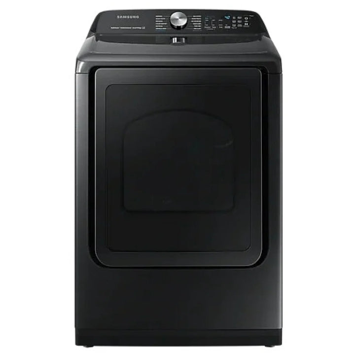 Samsung DVE50A5405V - DVE50A5405V/AC Dryer, Vented, 12 Dry Cycles, Steam Clean, 5 Temperature Settings, Wifi Enabled, Black Stainless Steel colour