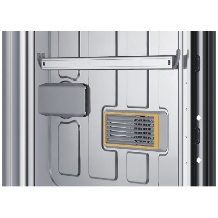 Samsung Bespoke DW80B7070US Dishwasher, 24 inch Exterior Width, 42 dB Decibel Level, Fully Integrated, Stainless Interior, 7 Wash Cycles, 15 Capacity