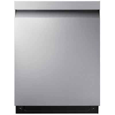 Samsung DW80CG5450SRAA Dishwasher, 24 inch Exterior Width, 45 dB Decibel Level, Fully Integrated, Stainless Interior, 7 Wash Cycles, 15 Capacity (Place Settings), 3 Loading Racks