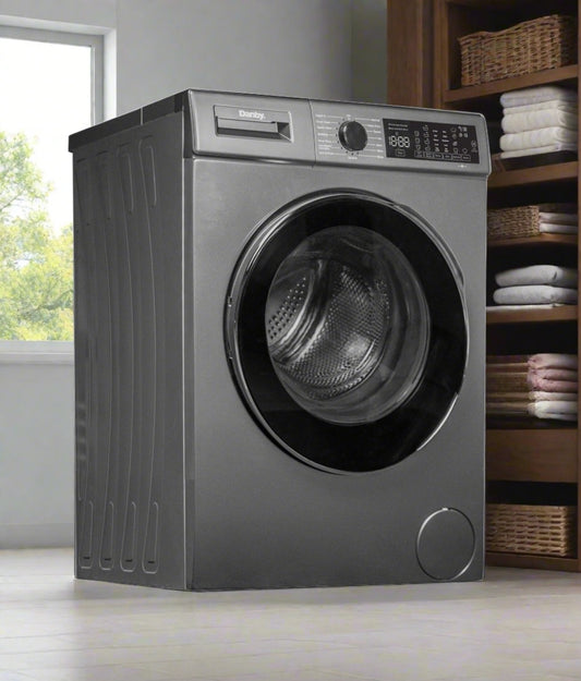 DANBY FRONT LOAD WASHER (DWM022D1DSDB-RF), 24”