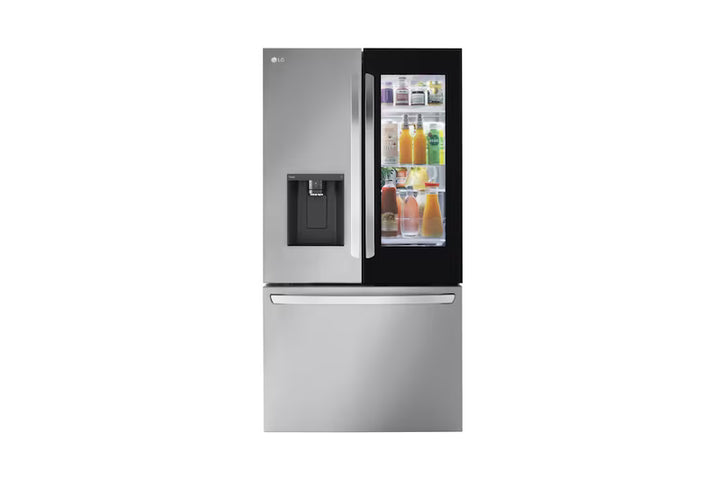 36" 26 cu.ft. InstaView® Counter-Depth MAX™ French 3-Door Refrigerator | Ice & Water Dispenser | Dual Ice Maker LRFOC2606S