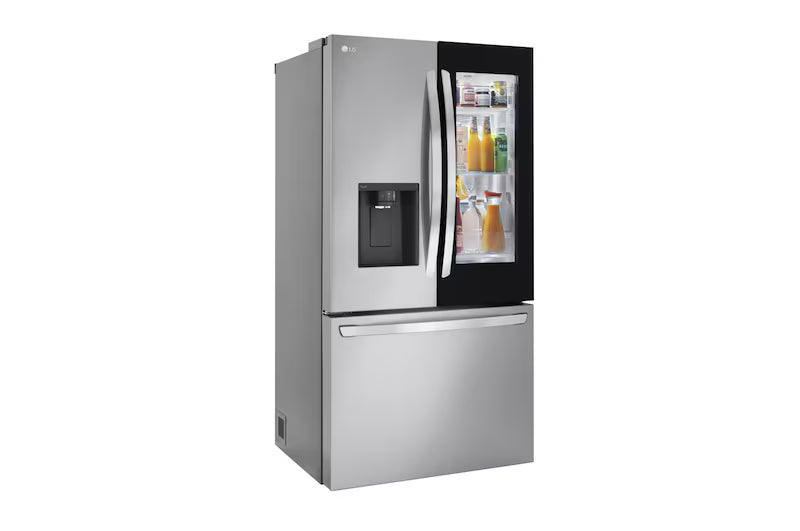 36" 26 cu.ft. InstaView® Counter-Depth MAX™ French 3-Door Refrigerator | Ice & Water Dispenser | Dual Ice Maker LRFOC2606S