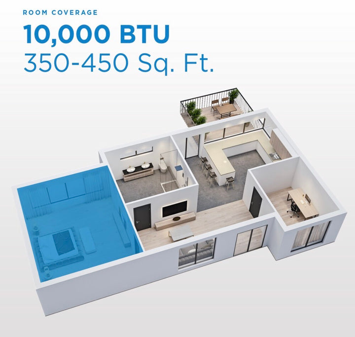 Danby 10,000 BTU Window Air Conditioner with Remote
Model # DAC100EB9WDB|