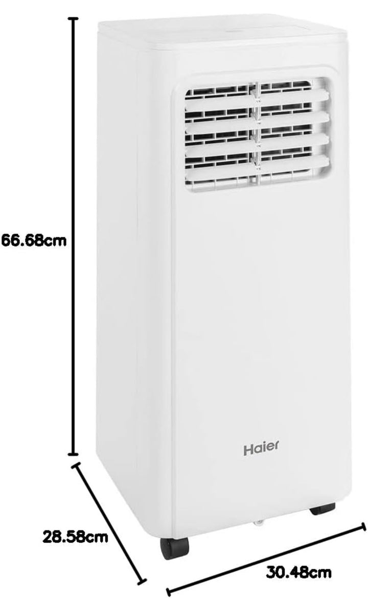 GE QPFA08YBMW / Haier 8,000 BTU Portable Air Conditioner with Remote – White