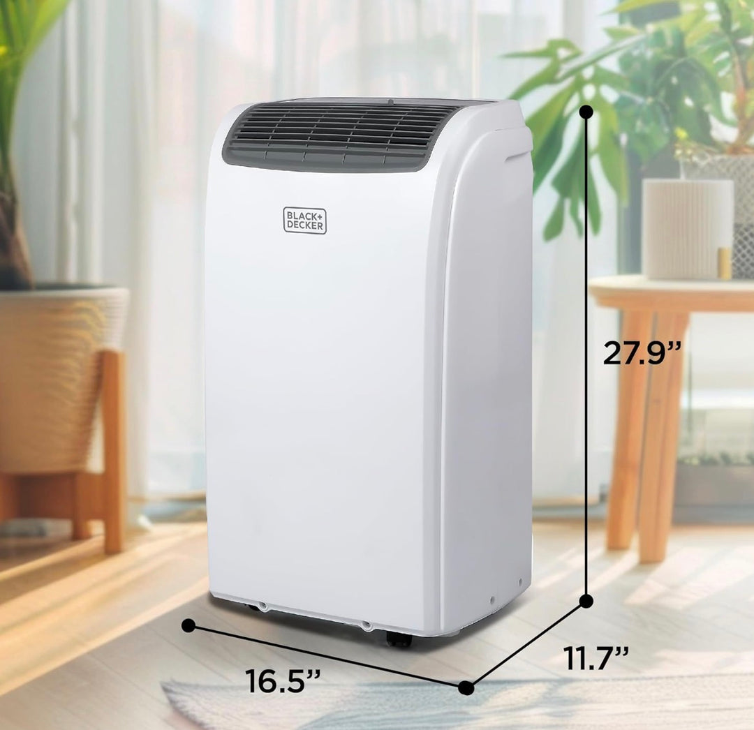 BLACK+DECKER (BPACT12WT) Portable Air Conditioner, 12,000 BTU, White