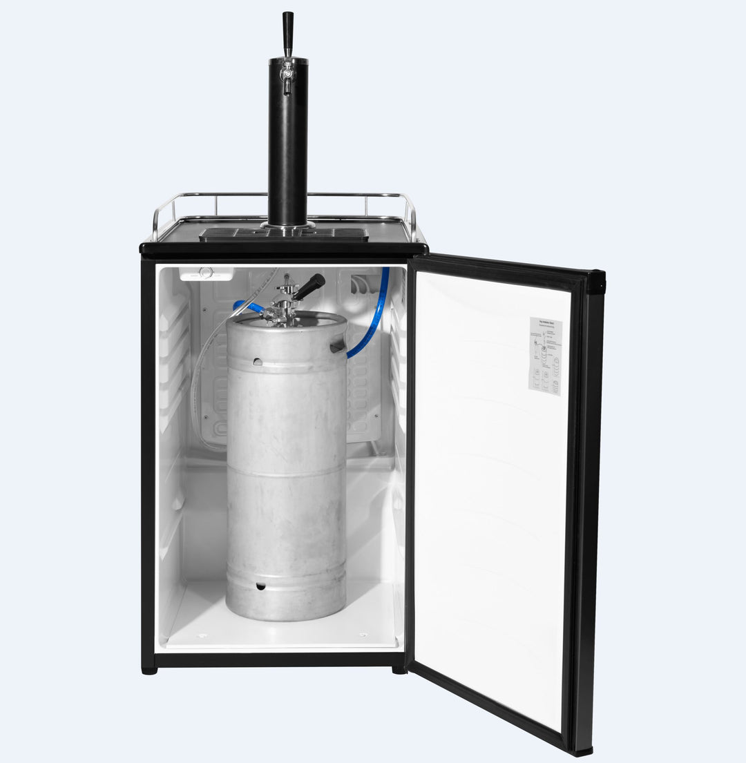 Frigidaire 20.60 in. 5.4 cu ft. Stainless Steel Compact Freestanding Keg Cooler
EFRB150-SS-6COM