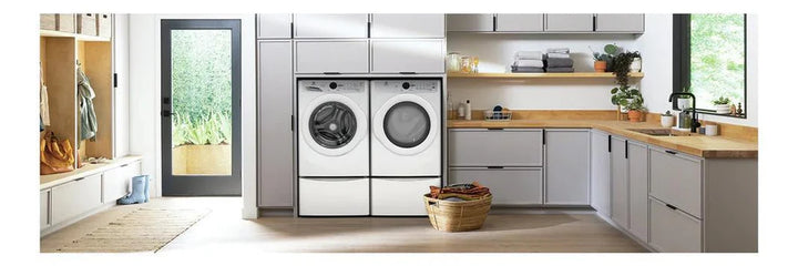 Electrolux - 8 cu. Ft Electric Dryer in White - ELFE733CAW