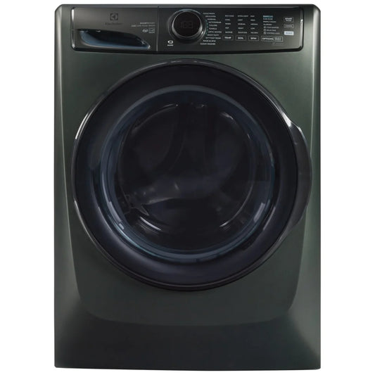 Electrolux ELFW7738AA Front Load Washer, ENERGY STAR Certified, 5.2 cu. ft. Washer Capacity, 1,300 RPM Washer Spin Speed, 11 Wash Cycles, 5 Temperature Settings, Water Heater, Steam Clean, Alpine Green color