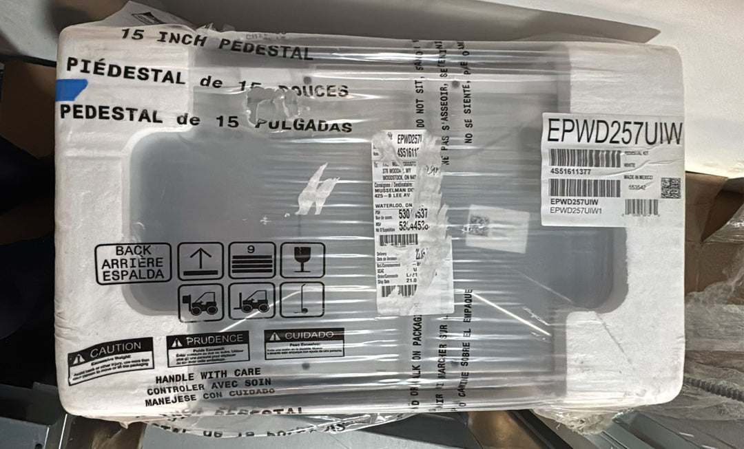 Electrolux EPWD257UIW Pedestal, Island White colour