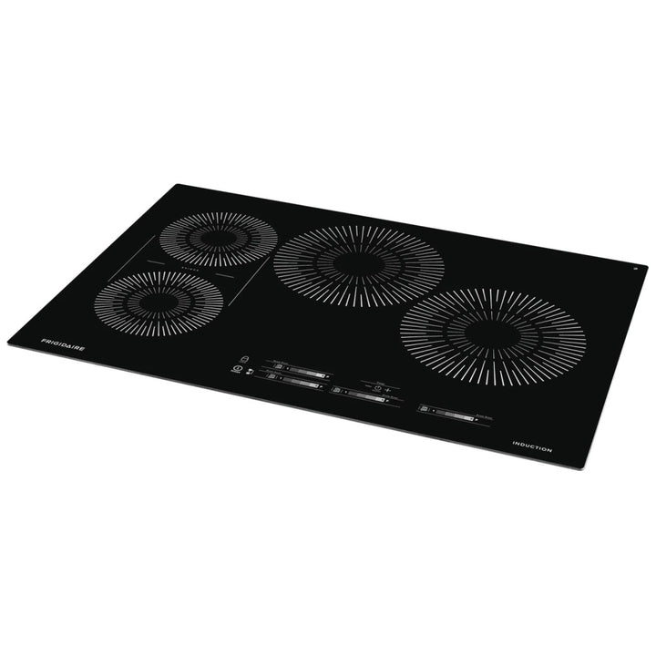 Frigidaire FCCI3027AB Induction Cooktop, 30 inch Exterior Width, 4 Burners, 3,600 W Highest Element, Black colour