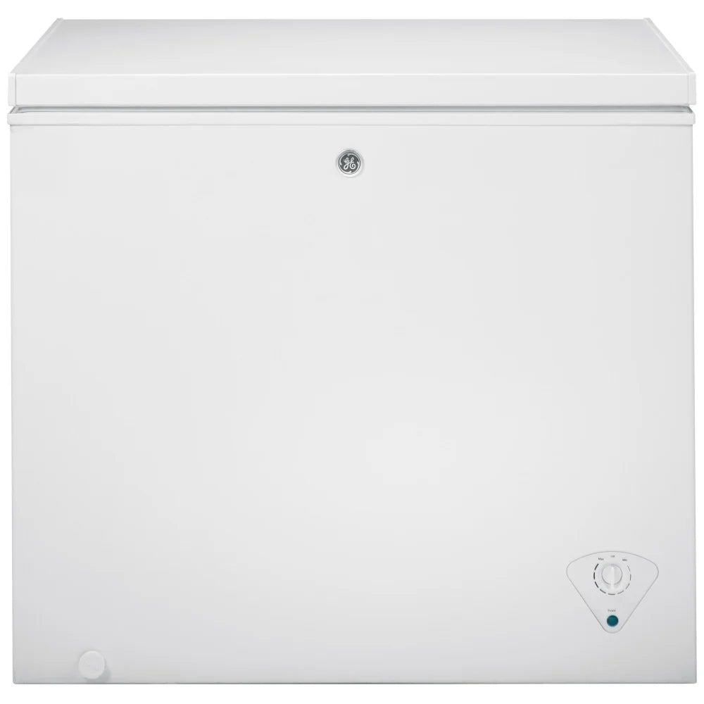 GE FCM7STWW Chest Freezer, 32.10 inch Width, 7 cu. ft. Capacity, Manual