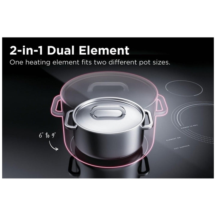 Frigidaire FCRE306CAS Electric Range, 5.3 cu. ft. Capacity, 30 inch Exterior Width, 5 Burners, Storage Drawer, Steam Clean, 3,200 W Highest Element, Stainless Steel colour Steam Clean