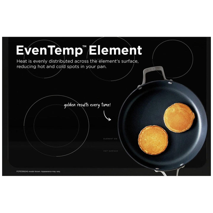 Frigidaire FCRE306CAS Electric Range, 5.3 cu. ft. Capacity, 30 inch Exterior Width, 5 Burners, Storage Drawer, Steam Clean, 3,200 W Highest Element, Stainless Steel colour Steam Clean