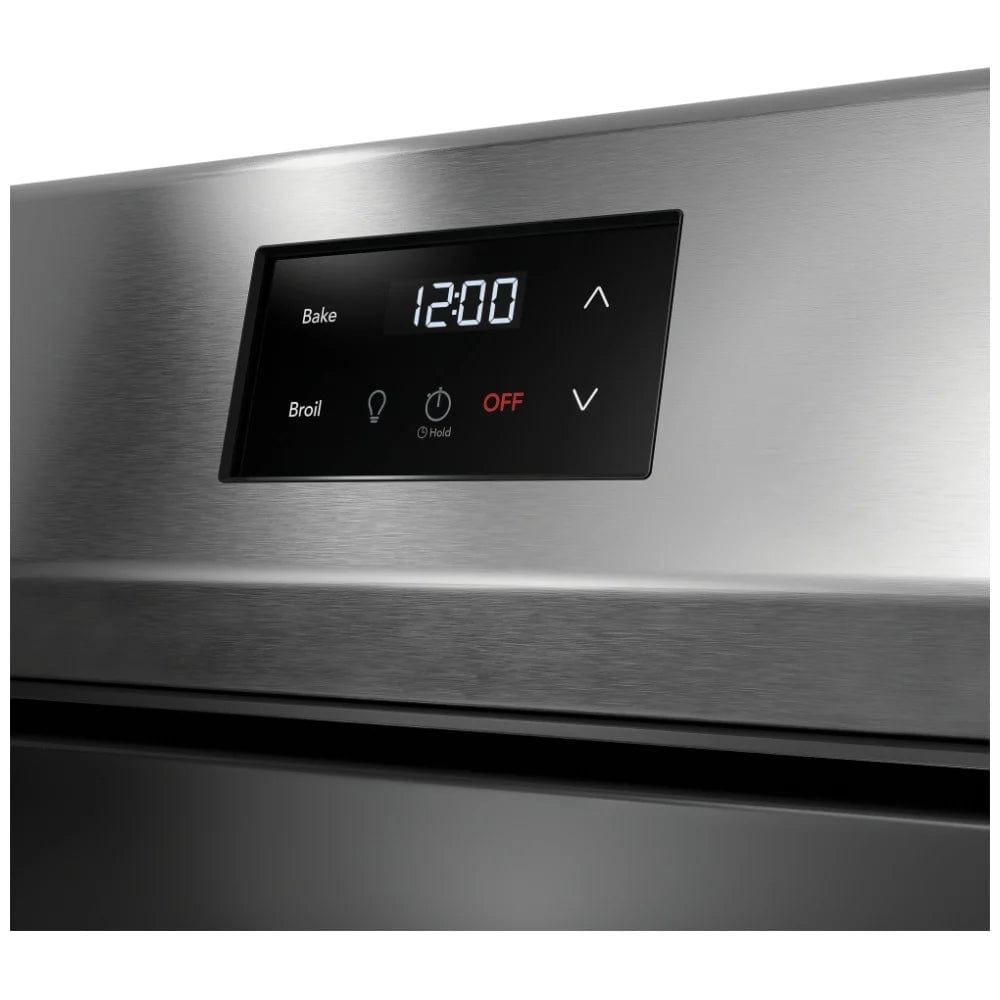 Frigidaire FCRG3052BS Gas Range, 30 inch Exterior Width, 5 Burners, 5.1 cu. ft. Capacity, Storage Drawer, 1 Ovens, Stainless Steel colour
