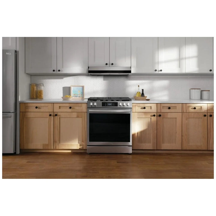 Frigidaire FCVW3062AS Range Hood, 30 inch Exterior Width, 330 CFM, LED, Aluminum Mesh Filter, Stainless Steel colour